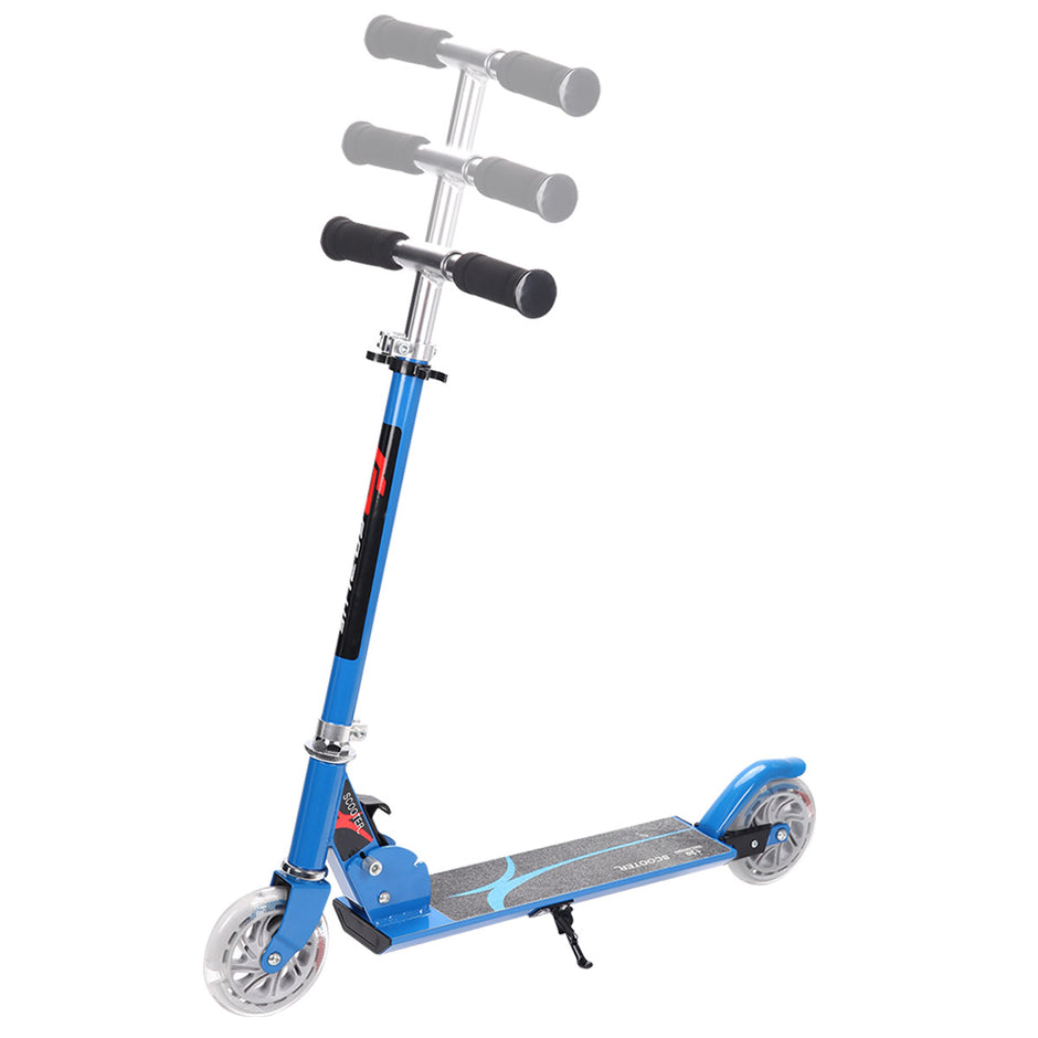 Scooter – Roller Kick Barnskoter City hopfällbar upp till – 70 kg – Blå