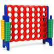 Connect – Four Game Wins Board Sets fyra i rad spel med jumboringar – 4 42 – Röd och blå
