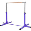 Gymnastik – Horisontell Stång Höjdjusterbar Heavy Duty Rosa/Blå/ – Lila