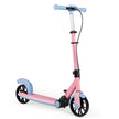 Hopfällbar – sparkcykel med lysande hjul och ställ Höjjusterbar – 2 – Rosa