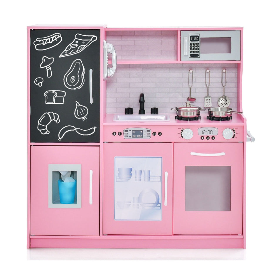 Lekkök – för Lekset småbarn med tavla – 82 x 24 x 80 cm – Rosa