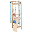 Väggstänger, – gymnastikvägg, klättervägg inklusive monteringsmaterial, – 100 kg 80 x 58,5 x 220 cm – Trä