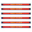 Magnetverktygshållare – Vägg Magnetremsa Set – 6 x 46 cm – Röd