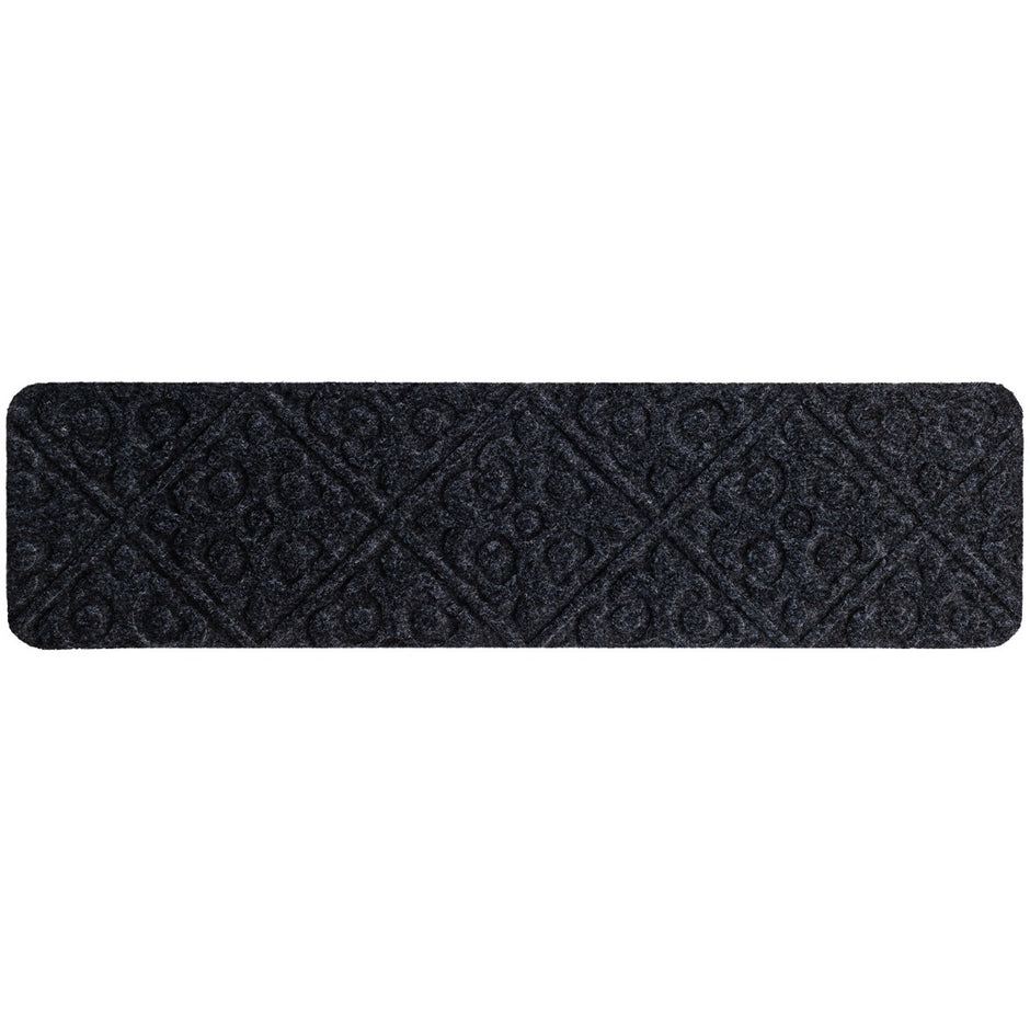 trappmattor – Halkfria för trätrappa – 15 76 cm x 20 cm – Grå