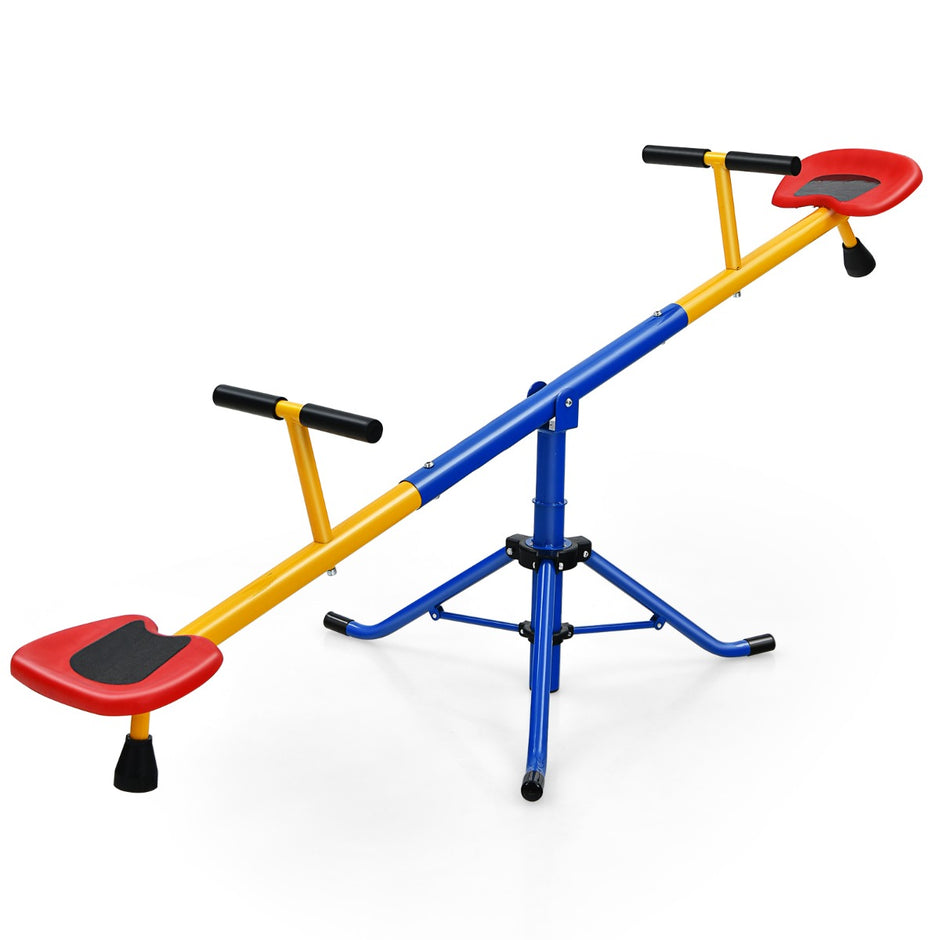 sits – gungstol Barnrocker Metal Carousel Vridbar – 2 182 x 29 x 86 cm – Färgglad