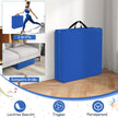Vikbar – mjuk golvmatta med handtag Halkfri gymnastikmatta – 2 180 x 60 x 5 cm – Marinblå