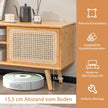 TV skåp – Modernt ställ för apparater upp till tum Naturligt – 55 120,5 x 31 x 45,5 cm – Natur