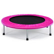 Hopfällbar – studsmatta mini för barn bärbar – Ø 97 cm – Rosa