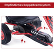 Pedal – Gokart Racing Barnbil Fordon Bil Gocart Seat yttre – Röd