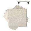 pack – trädgårdsstenar i beige av polypropen för gångvägar, inklusive jordpinnar, – 16 64 39,5 x 39,5 cm – Vit