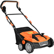 Elektrisk – rivare gräsmatta luftare 1800W nivåer Arbetsdjup – 2 67 x 58 x 86-104 cm – Orange