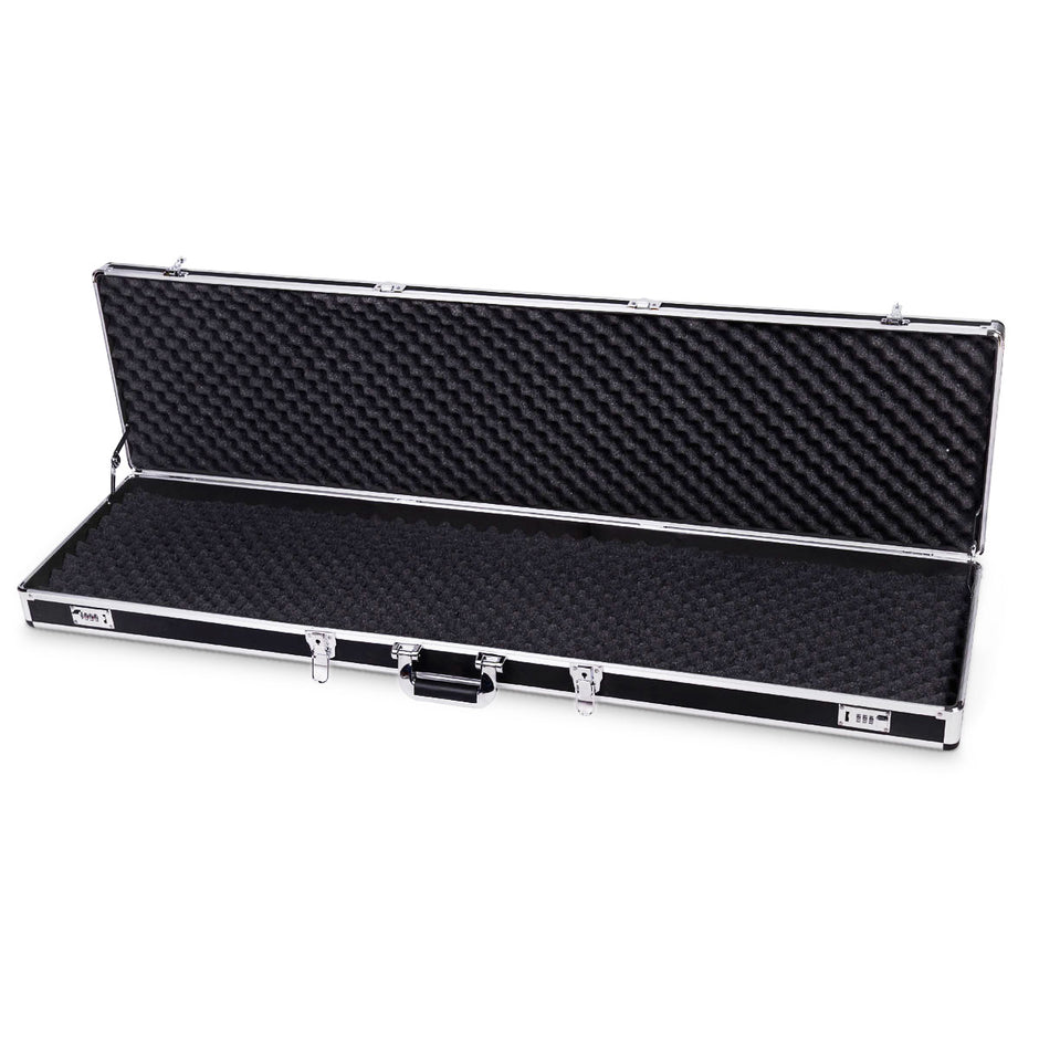 Vapenväska – gevärväska aluminiumväska hagelväska ammunitionsväska – 135 cm – Svart